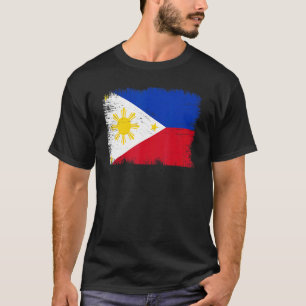 Philippinen-Flagge Philippinische Unabhängigkeit D T-Shirt