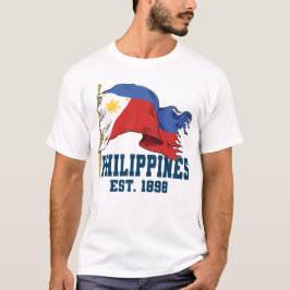 Philippinen-Flagge Pinoy Tag der philippinischen U T-Shirt