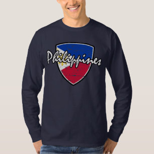 Philippinen-Flaggen-Shirt T-Shirt