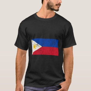 Philippinen Flaggenneuheit Grafik-Filipino-Flagge T-Shirt