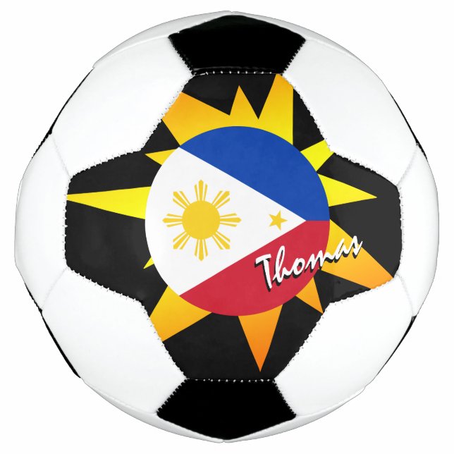 Philippinen, Fußball und Philippinen, Fahne/BANG (Vorderseite)