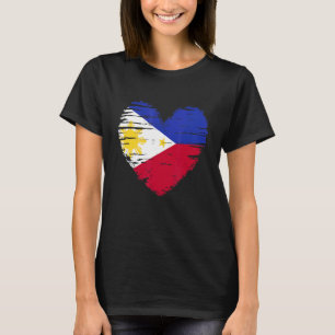 Philippinen Herd Philippinische Flagge Philippinis T-Shirt