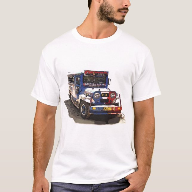 Philippinen Jeepney T-Shirt (Vorderseite)