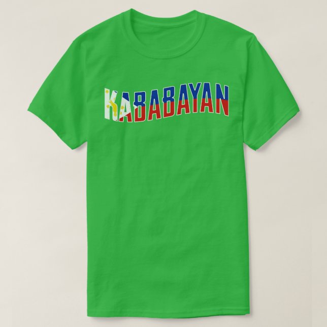 Philippinen Kababayan T-Shirt (Design vorne)