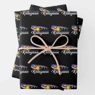 Philippinen - Kalayaischer Unabhängigkeitsurlaub Geschenkpapier Set