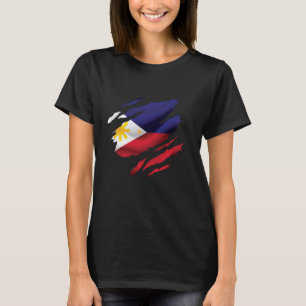 Philippinen Karte Liebe Pinoy Filipino Pride Kid T-Shirt