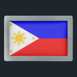 Philippinen-LandesflaggeGürtelschnalle Rechteckige Gürtelschnalle<br><div class="desc">Philippinen-LandesflaggeGürtelschnalle</div>