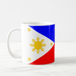 Philippinen-Landesflaggenationssymbol Kaffeetasse