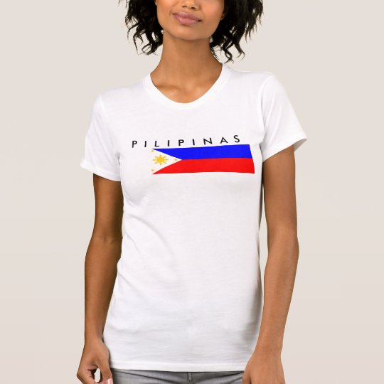 Philippinen-Landesflaggenationssymbol T-Shirt