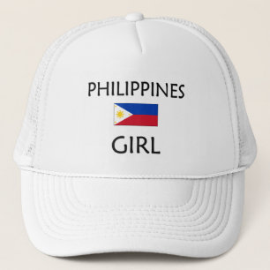 PHILIPPINEN-MÄDCHEN TRUCKERKAPPE