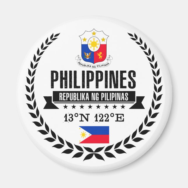 Philippinen Magnet (Vorne)