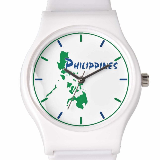 Philippinen Map Wristwatch Armbanduhr (Von Creator hochgeladen)