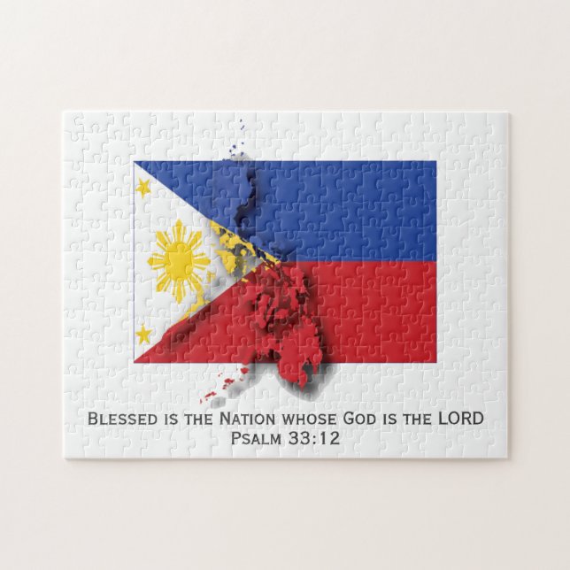 PHILIPPINEN Meured Nation FILIPINO FLAG (Horizontal)