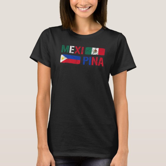 Philippinen Mexiko Philippinen Philippinischer Pro T-Shirt (Vorderseite)