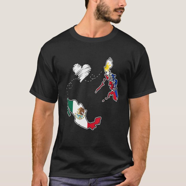 Philippinen Mexiko Philippinischer Staat Mexiko T-Shirt (Vorderseite)