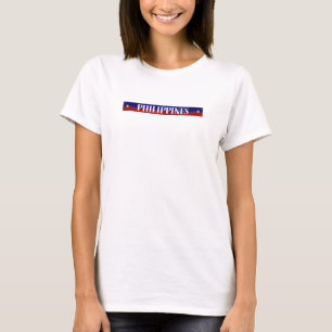 Philippinen-Minimaldesign T-Shirt