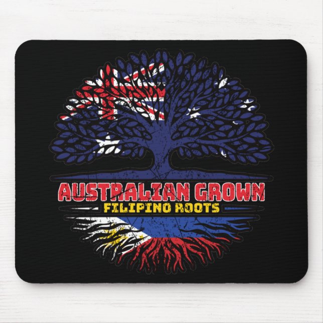 Philippinen Philippinen Philippino Australian Aust Mousepad (Vorne)