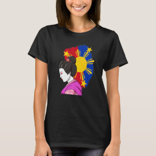Philippinen Philippinisch Japan Japan Japino Proud T-Shirt