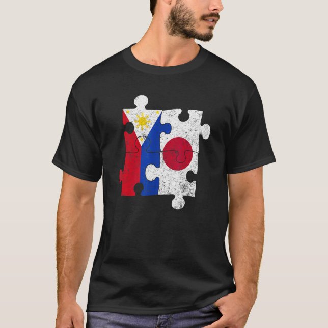 Philippinen Philippinisch Japan Japan Japino Proud T-Shirt (Vorderseite)