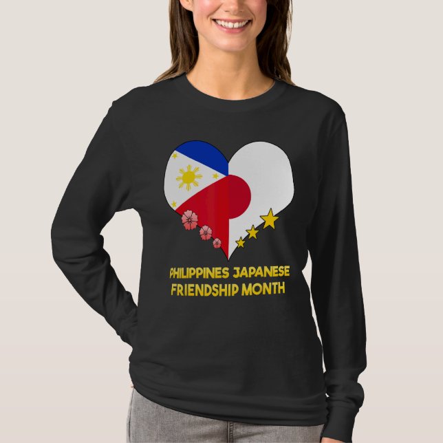 Philippinen Philippinisch Japan Japan Japino Proud T-Shirt (Vorderseite)
