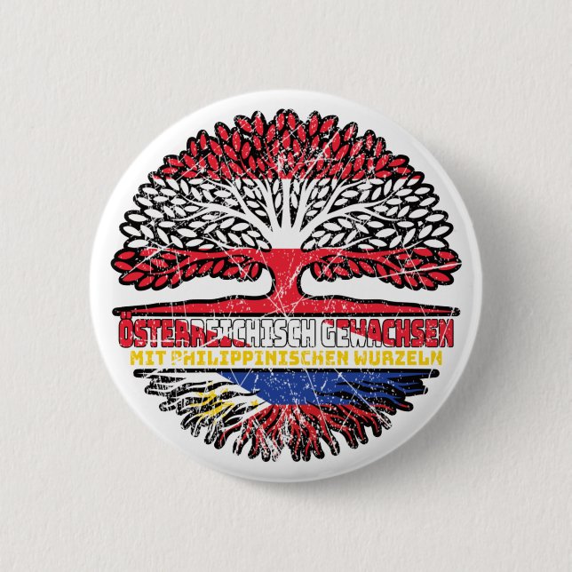 Philippinen Philippinisch Österreich Button (Vorderseite)