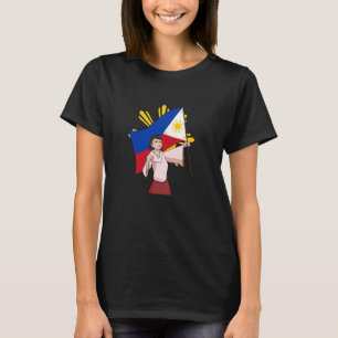 Philippinen Pilipinas Proud Filipino Filipina Flag T-Shirt