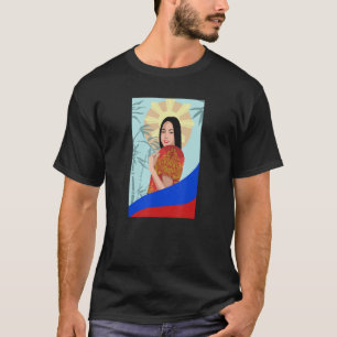 Philippinen Pinay Filipina Filipiniana stolze Frau T-Shirt