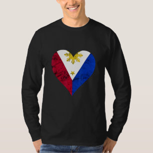 Philippinen Pinoy Liebe Pride Philippino F T-Shirt