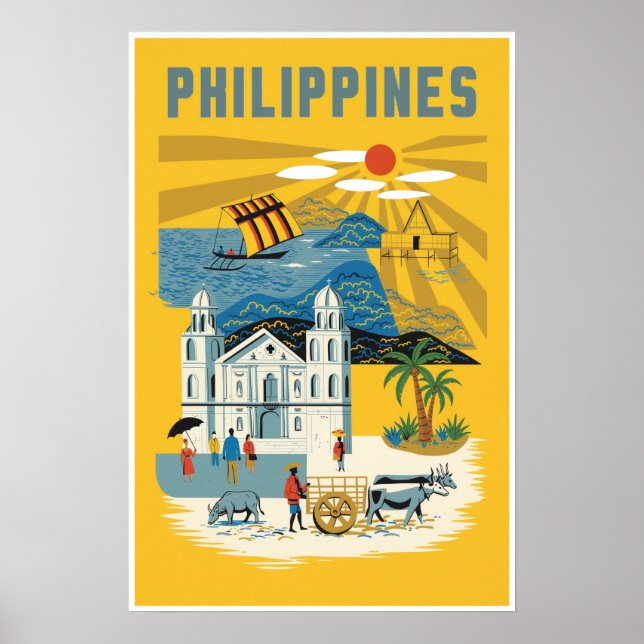 Philippinen Plakat (Vorne)