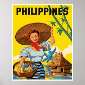 Philippinen-Plakat Poster