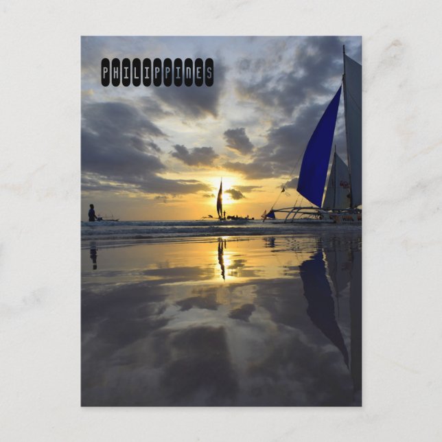 Philippinen Postkarte (Vorderseite)