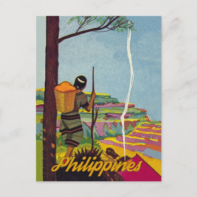 Philippinen Postkarte (Vorderseite)