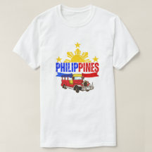 Philippinen Sonne | Jeepney | Filipino T-Shirt