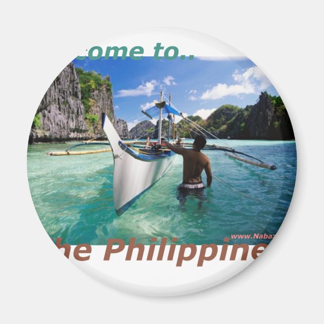 Philippinen Souvenir und Novelty Store Magnet (Vorne)