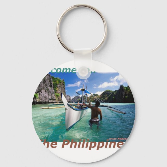 Philippinen Souvenir und Novelty Store Schlüsselanhänger (Vorderseite)