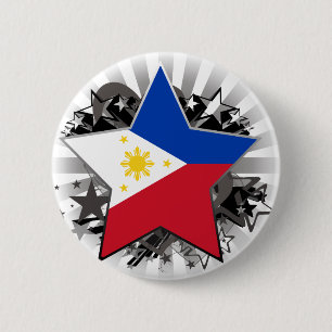 Philippinen-Stern Button