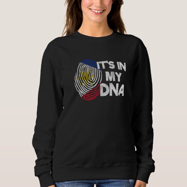 Philippinen stolz philippinische Philippina Es ist Sweatshirt (Vorderseite)