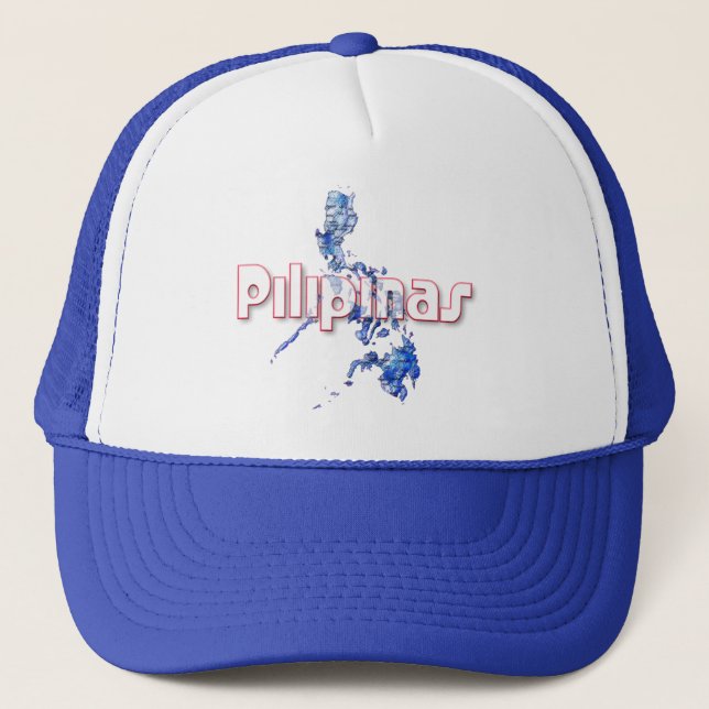 Philippinen Truckerkappe (Vorderseite)