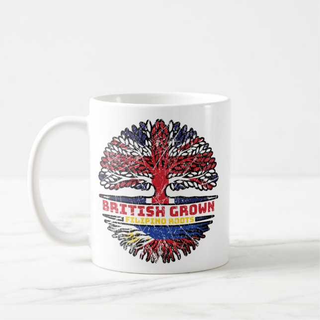 Philippinen Vereinigtes Königreich Kaffeetasse (Links)