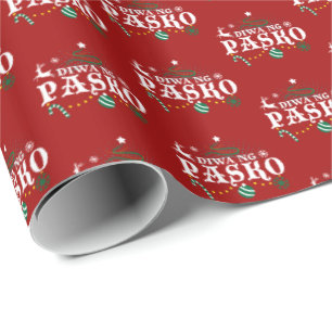 Philippinen Weihnachten - Diwa ng Pasko Geschenkpapier