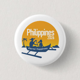 Philippines 2026 International Convention Pin Button