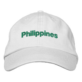 Philippines Baseball Hat Bestickte Baseballkappe