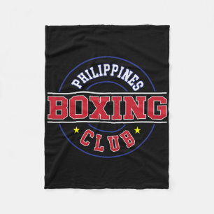 Philippines Boxing Club Gym Boxer Filipino Pinoy P Fleecedecke