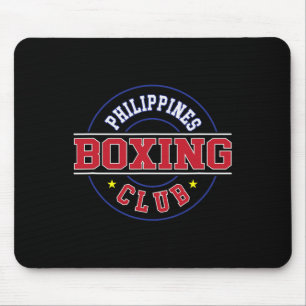 Philippines Boxing Club Gym Boxer Filipino Pinoy P Mousepad