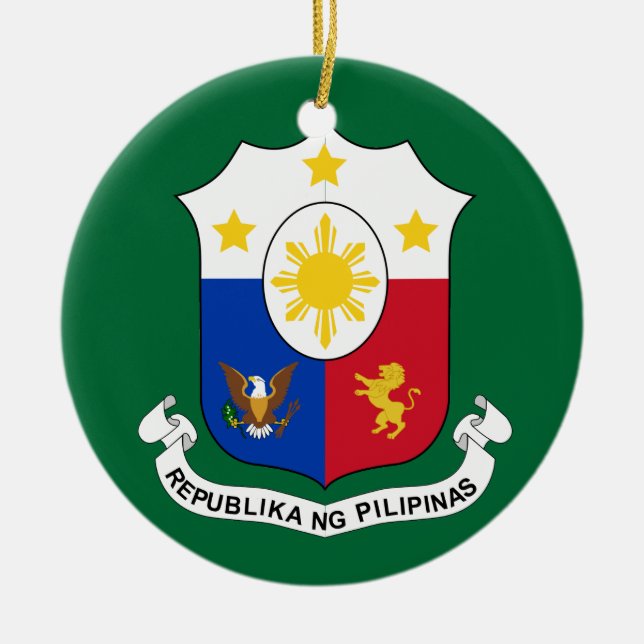 Philippines COA Weihnachtsschmuck (Vorne)