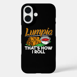 Philippines Filipino Lumpia Food Zitat iPhone 16 Hülle