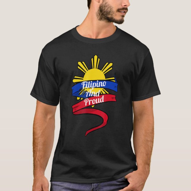 Philippines Pinoy Pinay Filipino Filipina Pride Pr T-Shirt (Vorderseite)