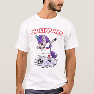 Philippines Soccer Jersey Dabbing Filipino Footbal T-Shirt