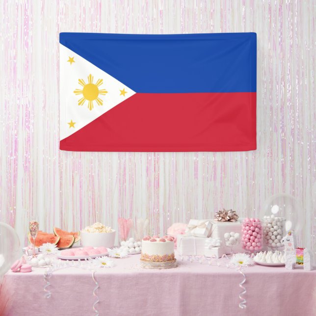 philippinische Flagge Banner (Party)