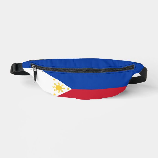 philippinische Flagge Bauchtasche (Vorderseite)
